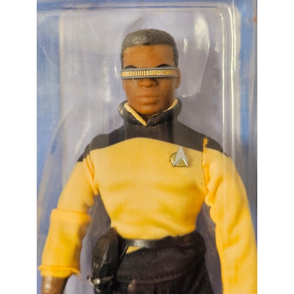 2021 Mego Star Trek Lt. Commander GEORDI La FORGE 8" Inch Action Figure - Picture 3 of 9